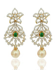 3 in 1 Diamond Chanbali Earrings