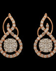 Spiral Shaped Earrings And Pendant Set