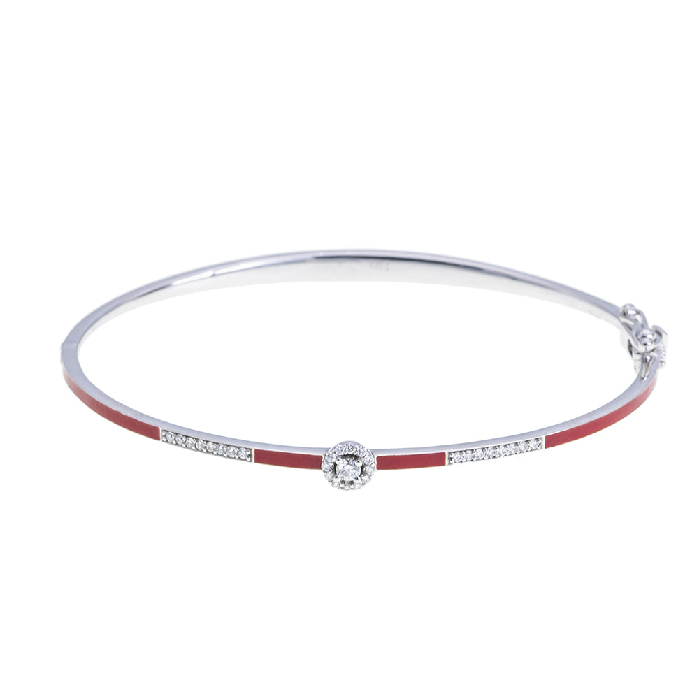 Diamond Bangle Bracelet