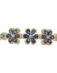 Bracelet with Sapphire Blue Gemstones