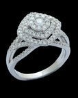 Aesthetically Pleasing Piece Diamond Ring 17152