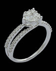 Radiating Diamond Ring 17149