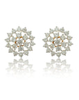 Floral Diamond Earrings