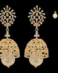 Pearls Diamond Earrings