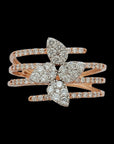 Alluring And Well-cut Diamond Ring 17218