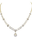 Classy Diamond Necklace 17306