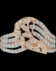 Gold and Diamond Kiritam Ring