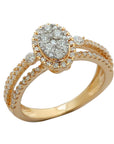 Stylish Diamond Ring 17151