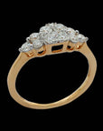 Sparkling Diamond Ring 17142