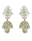 Detachable Chandbali Diamond Earrings