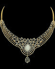 Buttalu Earrings and Necklace (Haaram) Set