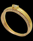 Gold  EVVS 1/6 Diamond Ring/Wedding Band