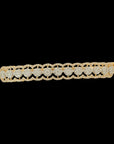 Shiny Gold Studded Bracelet with Lock