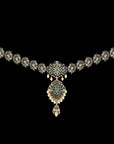 4-in-1 Natural Emerald/Ruby and Diamond Necklace