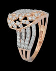 Gold and Diamond Kiritam Ring