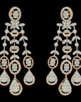 EVVS Diamond Choker and Earrings Set