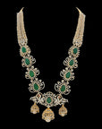 Sparkling Emerald And Ruby Necklace 17282