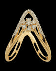 Gold  Diamond Kalyanam/Vanki Ring