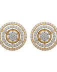 Round Diamond Earring