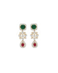 Detachable Multiway Diamond Chandbali Earrings