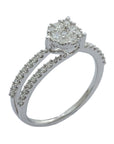 Radiating Diamond Ring 17149