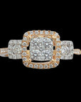 Finely Designed Diamond Ring 17162