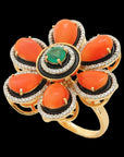 Colorful Gold Ring