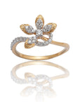 Floral Diamond Ring