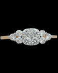 Sparkling Diamond Ring 17142