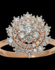 Floral Diamond Ring