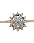 Uniquely Designed Diamond Ring 17139