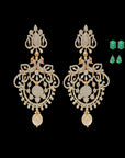 Emerald Diamond Earrings