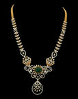 Magnificent Diamond Necklace with interchangeable Ruby and Emerald