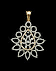 Tear Drop Diamond Pendant