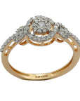 Fashionably Designed Diamond Ring 17148