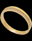 South Indian Style Gold and Diamond Veli Ungaram (Wedding Band) (Ring)