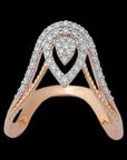 EVVS Diamond and 18K Gold Ring