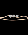 EVVS Diamond and 18K Gold Tri ratna Bracelet