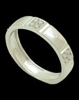 Gold and Diamond Ring (Wedding Band) (South Indian Style)