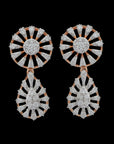 EVVS Diamond and 18K Gold Necklace and Earrings (Cevipogulu) Set