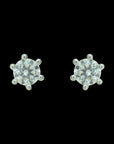 Solitaire Diamond Stud Earrings