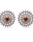 Floral Diamond Earrings