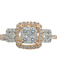 Finely Designed Diamond Ring 17162