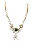 Magnificent Diamond Necklace with interchangeable Ruby and Emerald