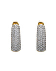 Diamond Hoop Earrings