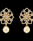 Multipurpose Chandbali Earrings with interchangeable Diamond, Emeralds  Rubies