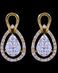 Sparkling Diamond Earrings 17321