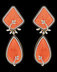 Corals And Diamond Necklace 17276