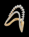 EVVS Diamond and 18K Gold Ring