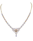 Brilliantly designed Diamond Necklace 17312